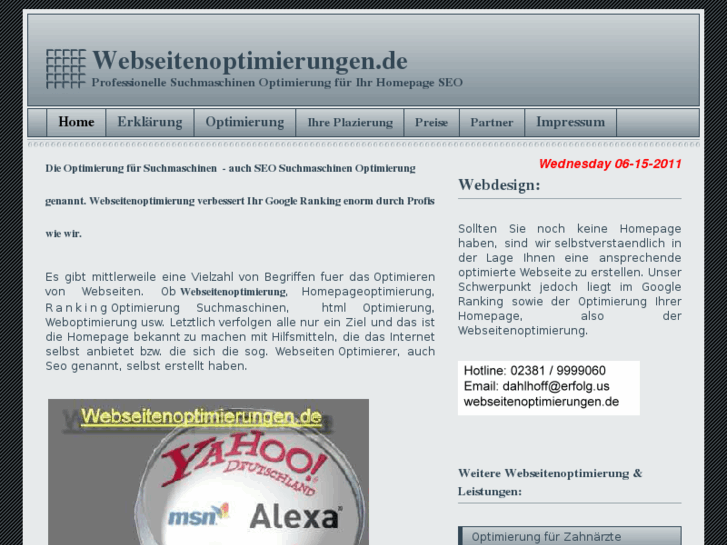 www.webseitenoptimierungen.de
