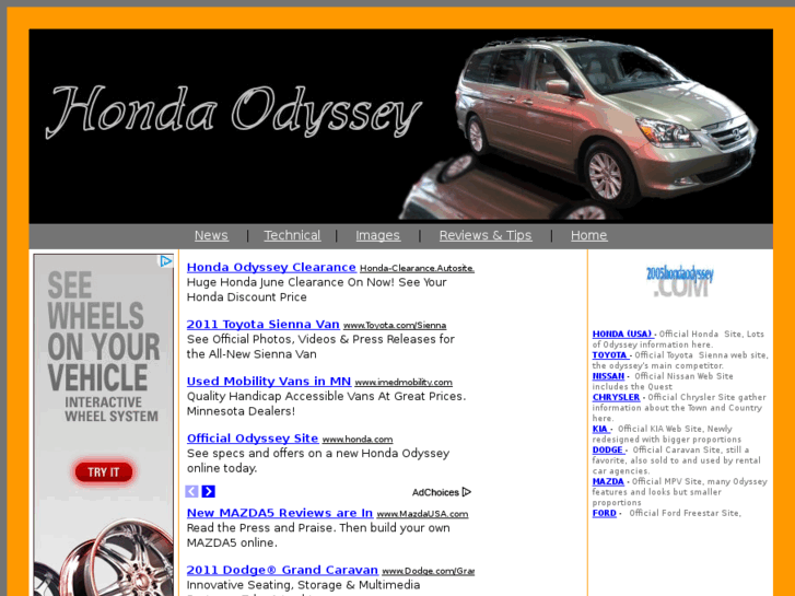 www.2005hondaodyssey.com