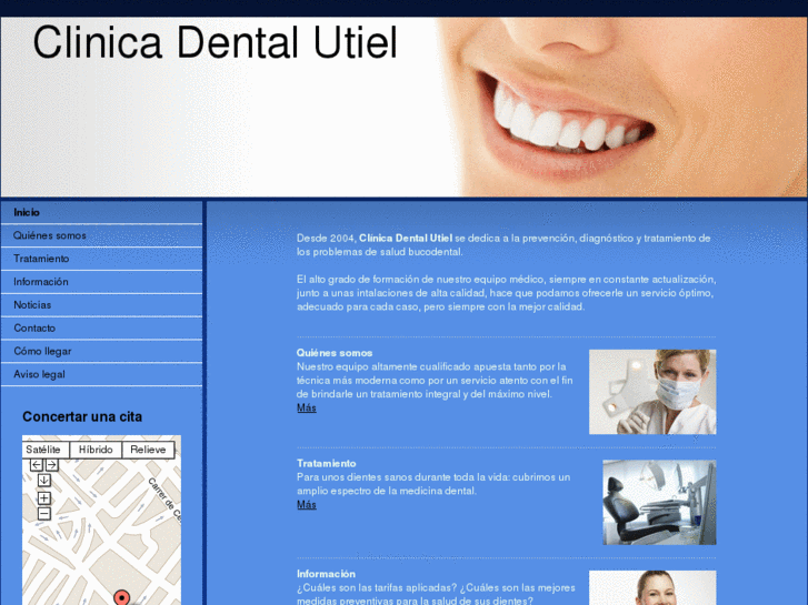 www.clinicadentalutiel.com