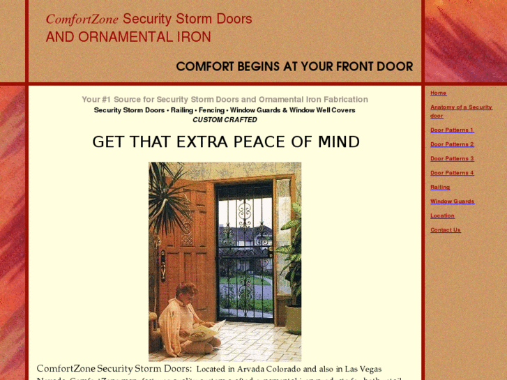 www.comfortzonesecuritydoors.com