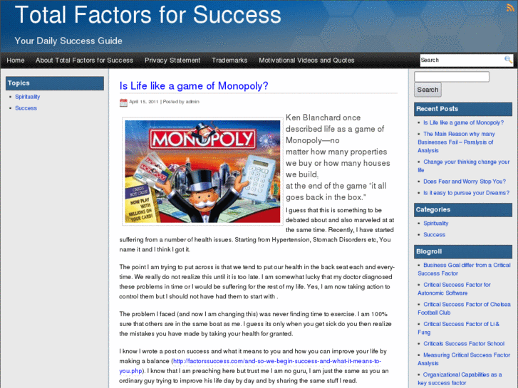 www.factorssuccess.com