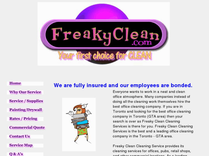 www.freakyclean.com