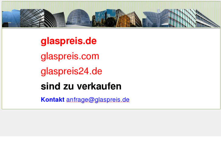 www.glaspreis.com