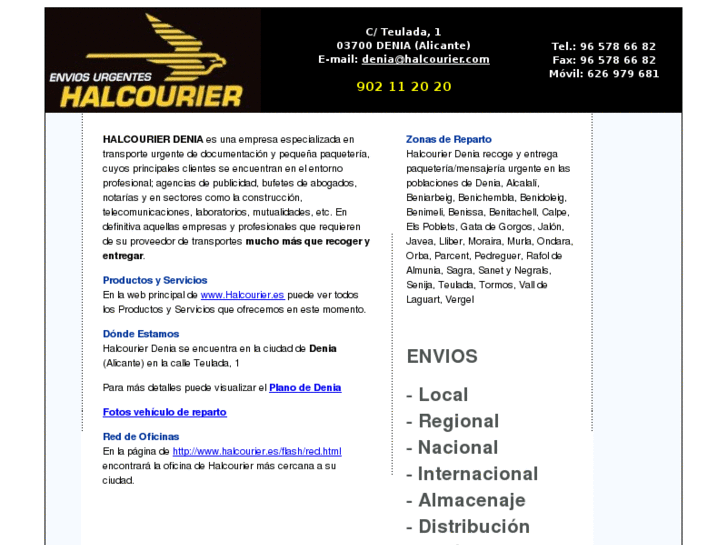 www.halcourier-denia.com