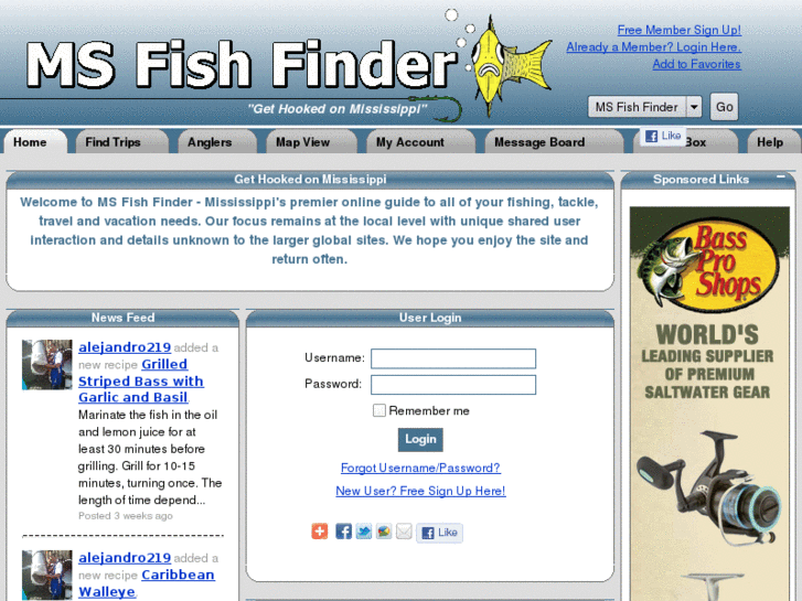 www.msfishfinder.com