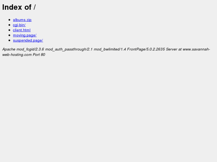 www.savannah-web-hosting.com