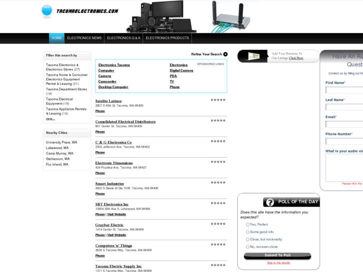 www.tacomaelectronics.com