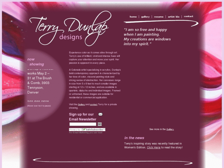 www.terrydunlapdesigns.com