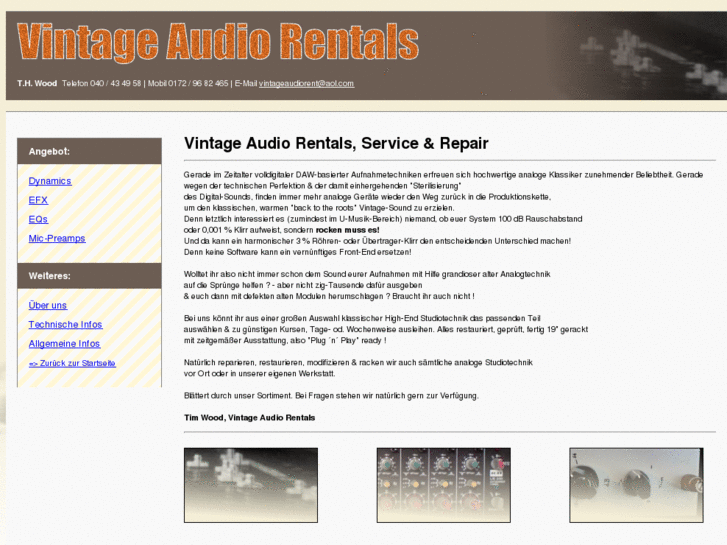 www.vintageaudiorentals.com