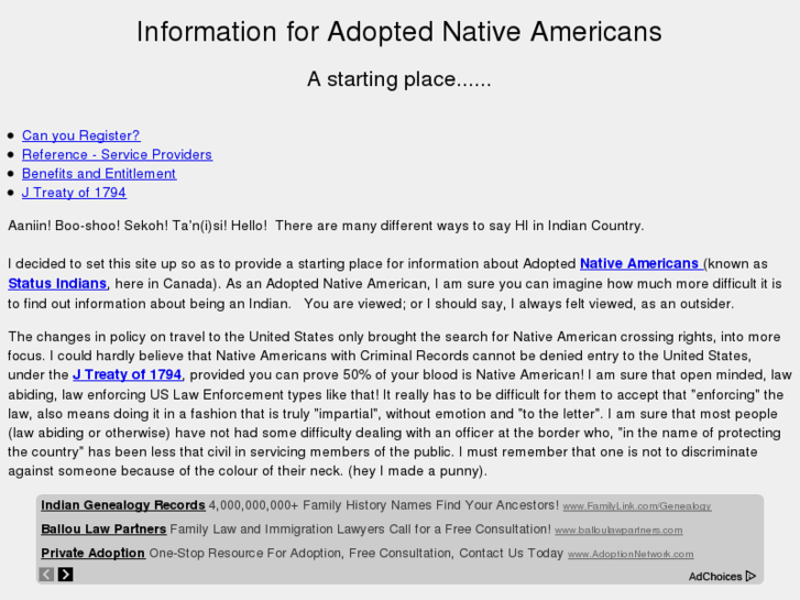 www.adoptednativeamerican.com