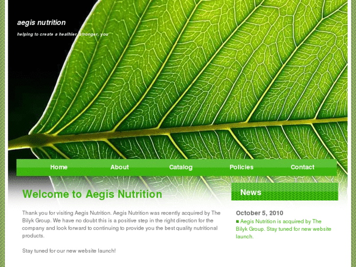 www.aegisnutrition.com