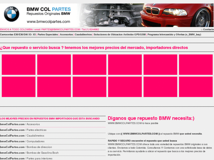 www.bmwcolpartes.com