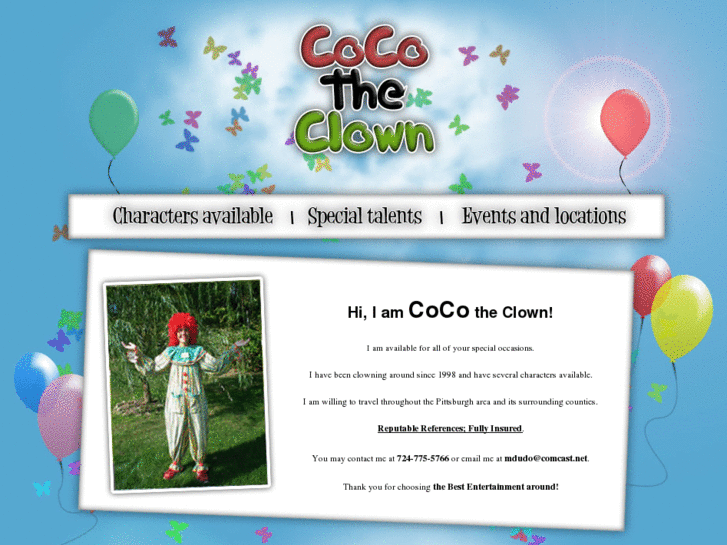 www.cocotheclown.net