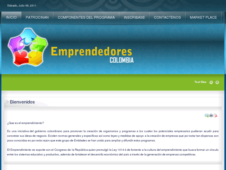 www.emprendedorescolombia.com