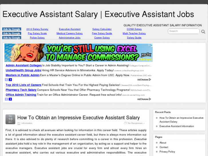www.executiveassistantsalary.org