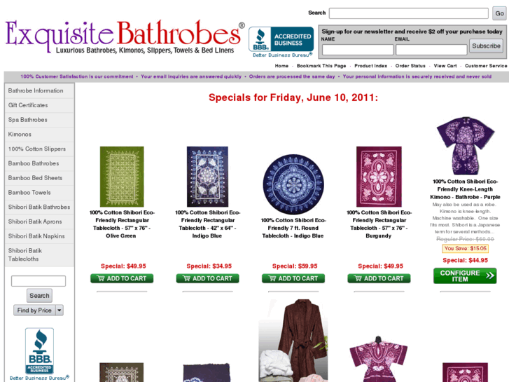 www.exquisitebathrobes.com