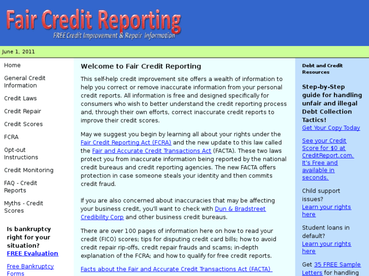 www.fair-credit-reporting.com