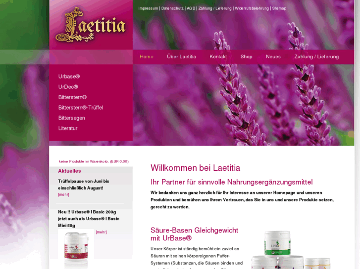www.laetitia-naturprodukte.de