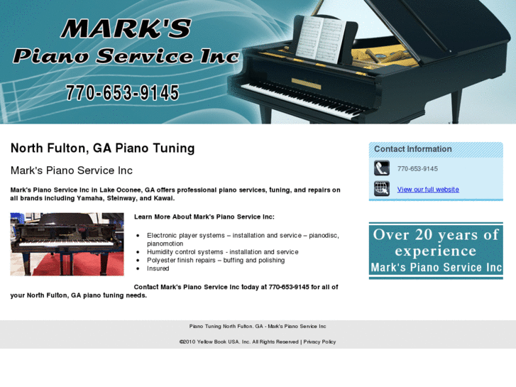 www.markspianoservicelakeoconee.com