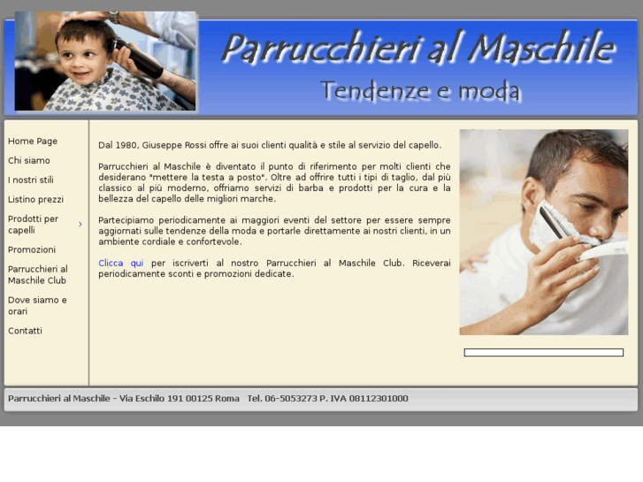 www.parrucchierialmaschile.com