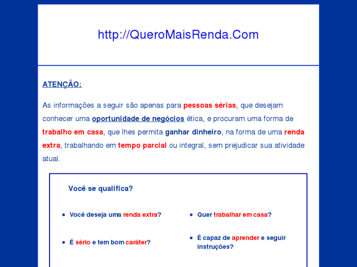 www.queromaisrenda.com