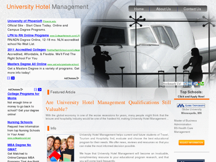 www.universityhotelmanagement.com