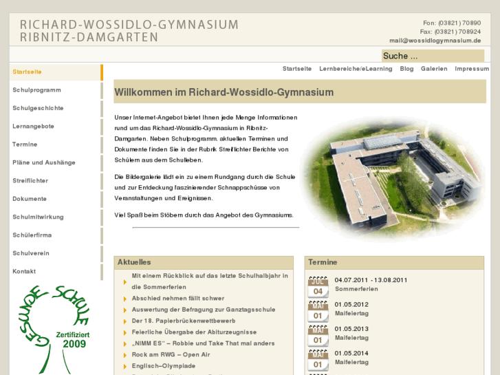 www.wossidlogymnasium.de