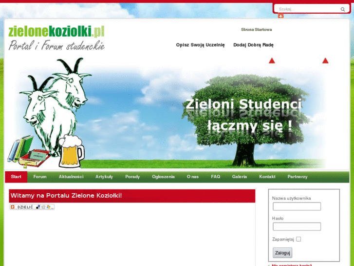 www.zielonekoziolki.pl