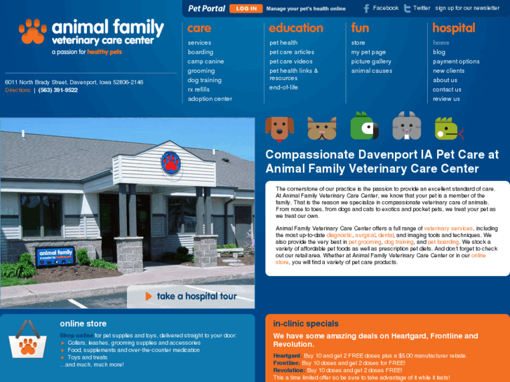 www.animalfamilyvetcare.com
