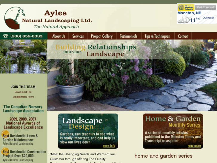 www.aylesnaturallandscaping.com