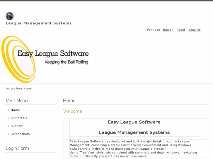 www.easyleaguesoftware.com