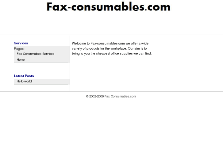 www.fax-consumables.com