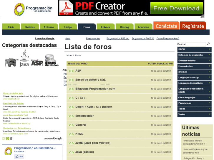 www.foroprogramacion.com