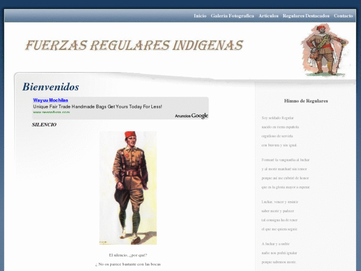 www.fuerzasregularesindigenas.com