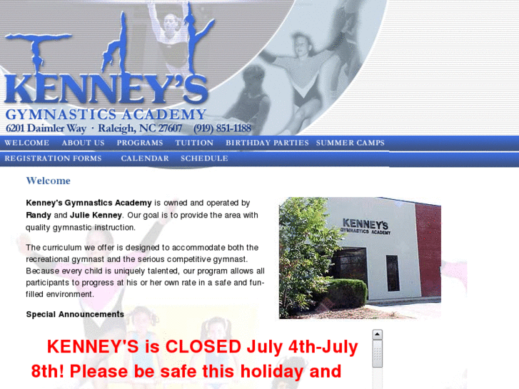 www.kenneysgymnastics.com