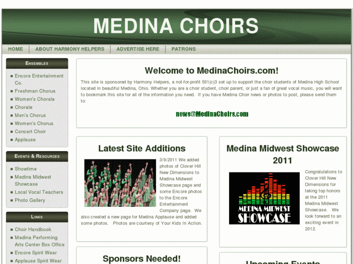 www.medinachoirs.com