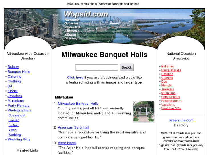 www.milwaukeebanquethalls.net