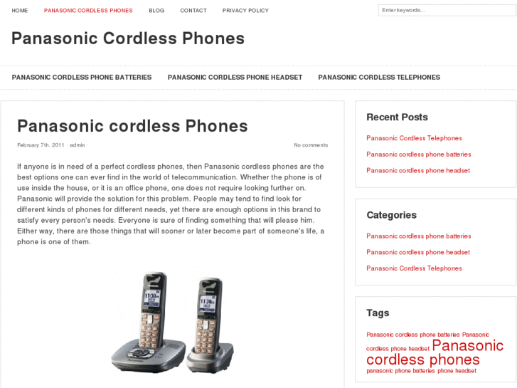 www.panasoniccordlessphones.org