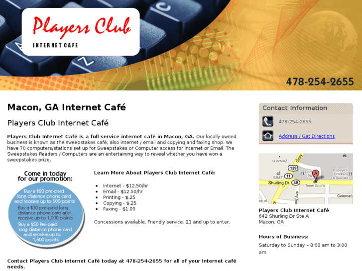 www.playersclubinternetcafe.com