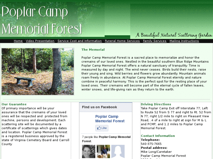 www.poplarcampmemorialforest.com