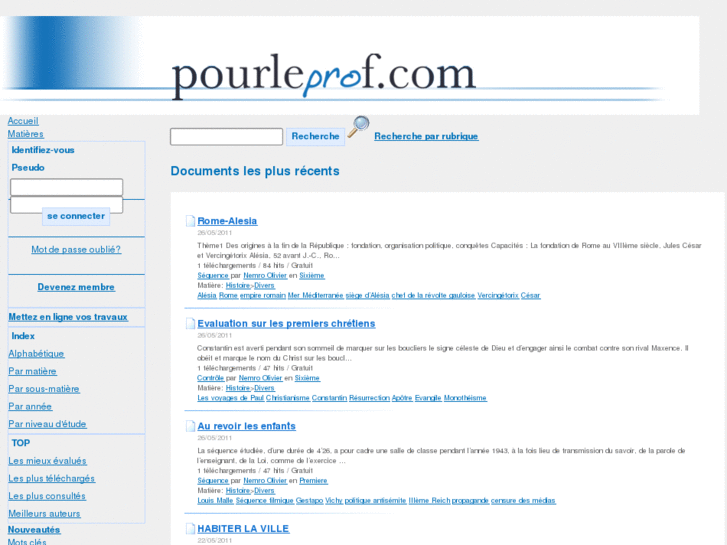 www.pourleprof.com