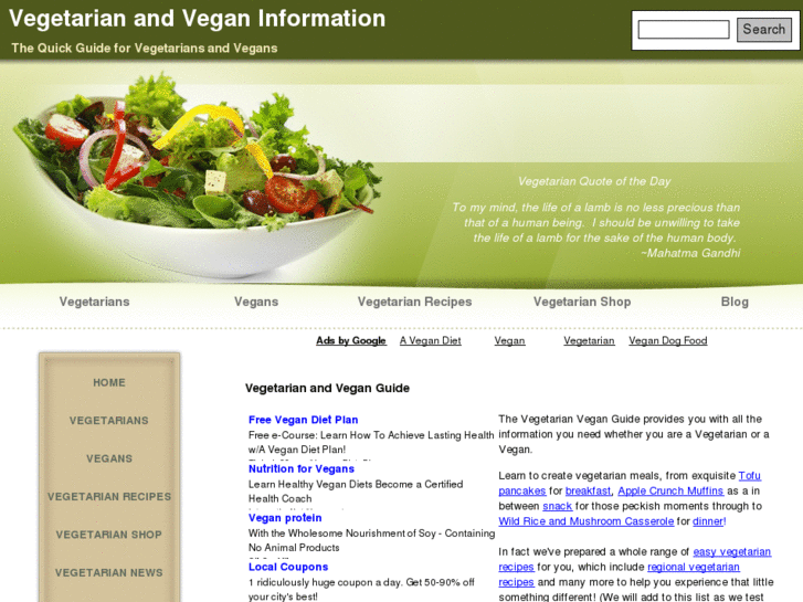 www.vegetarianvegan.com