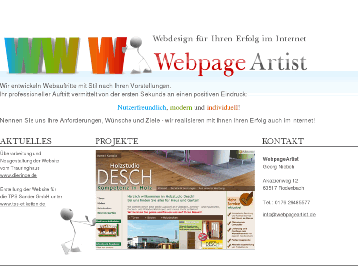 www.webpageartist.de
