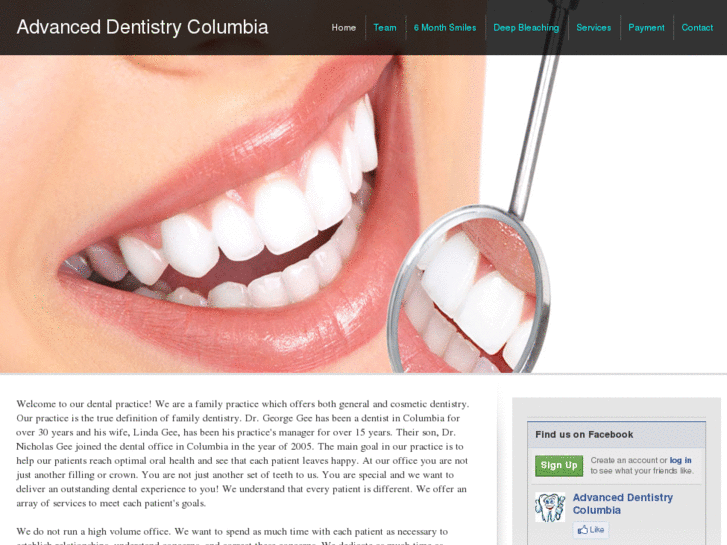 www.advanceddentistrycolumbia.com