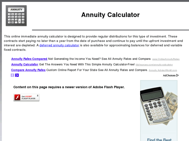 www.annuitycalculator.co