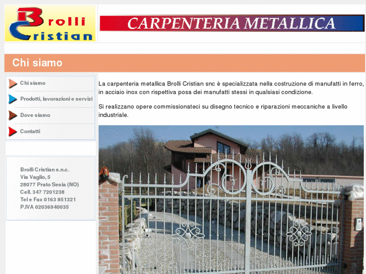 www.carpenteriametallicabrolli.com