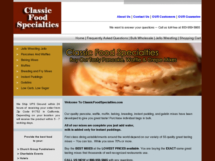 www.classicfoodspecialties.com