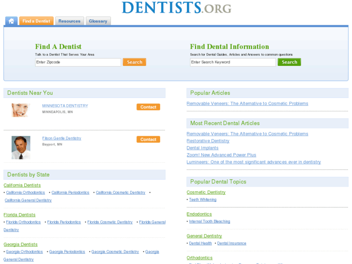 www.dentists.org