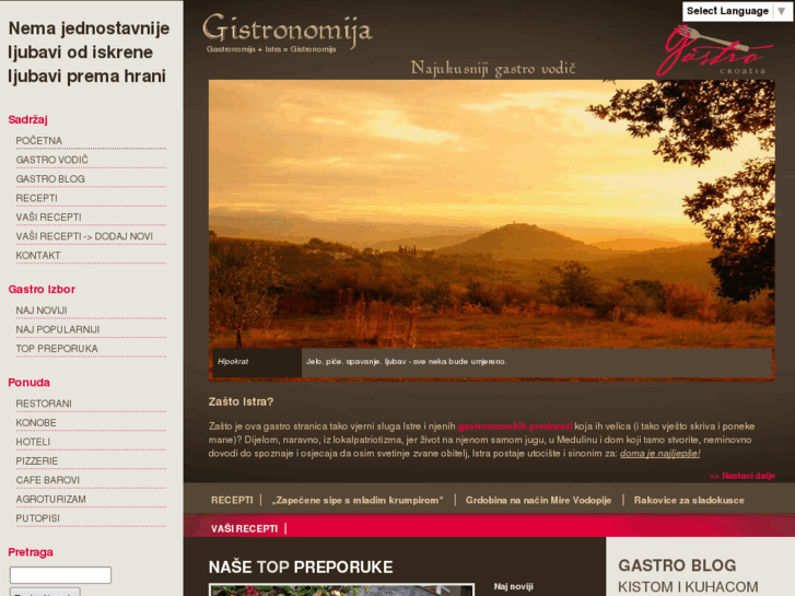 www.gistronomija.com