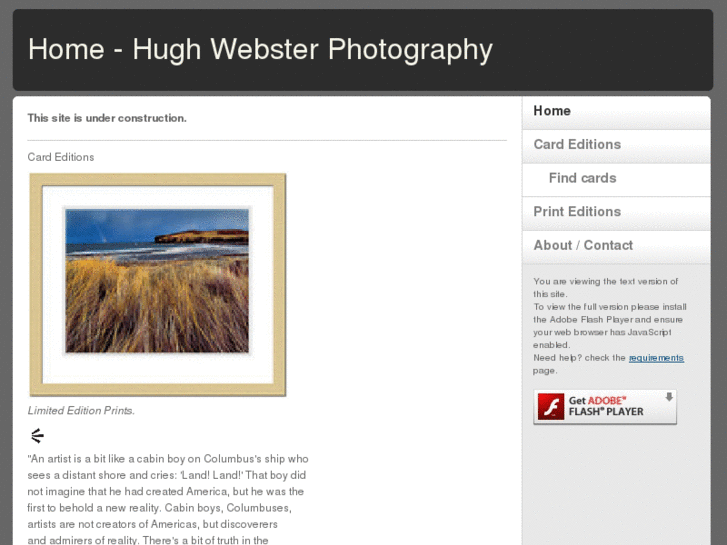 www.hughwebster.com